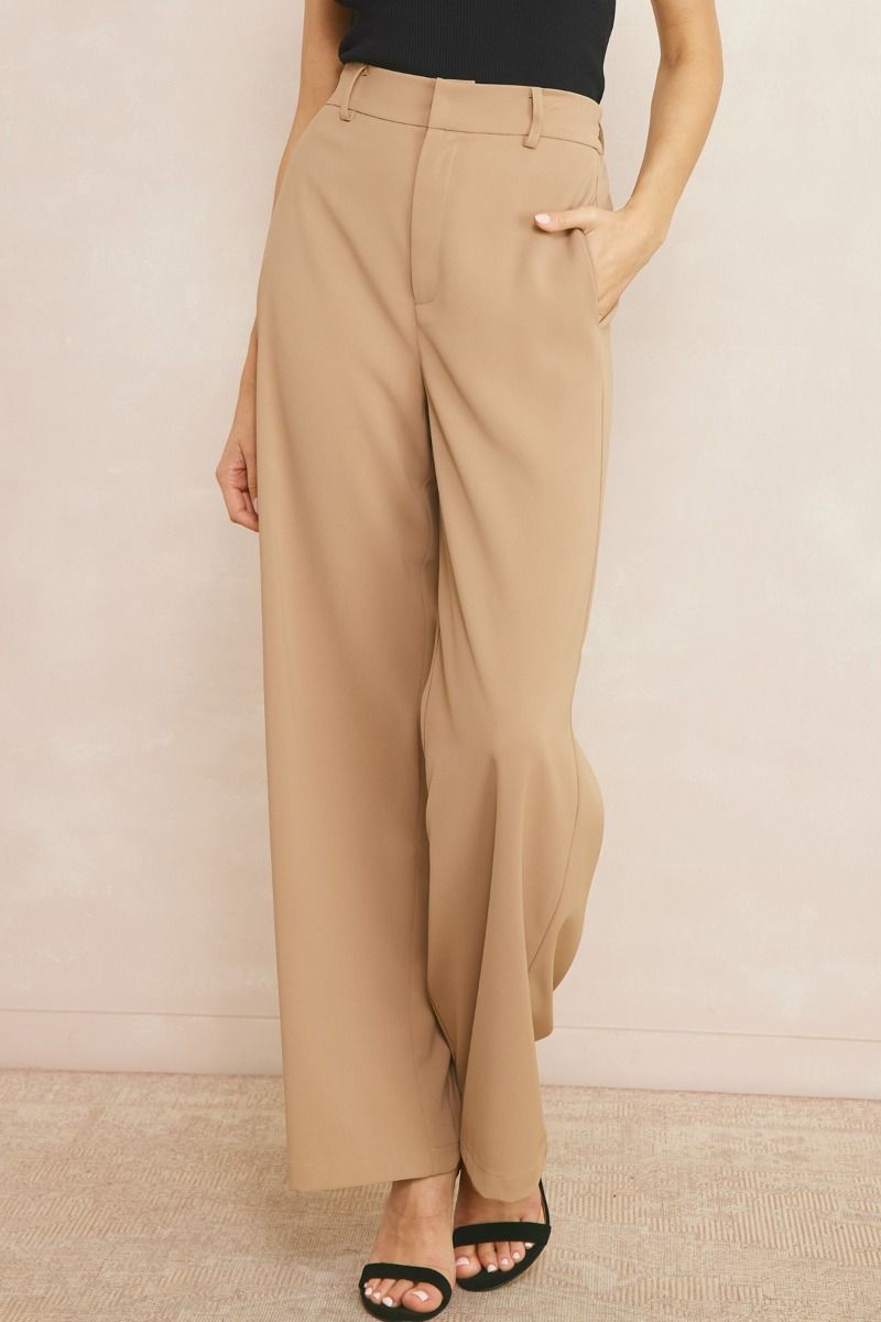 Clothing : Trousers : 'Antonia' High Waist Wide Leg Jeans