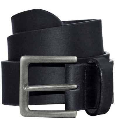 Box Canyon 38MM Dark Antique Silver Finish Leather Belt by Bison Belts