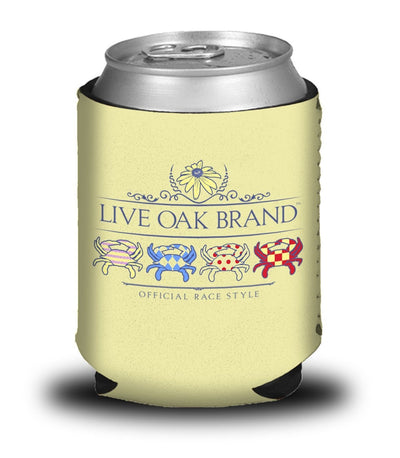 Crab Silk Koozie by Live Oak Brand