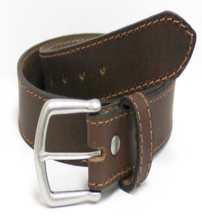 Durango Corded Leather Belt by Bison Belts
