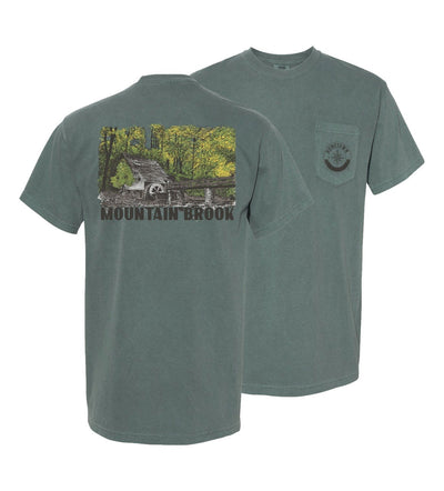 Mountain Brook, AL The Old Mill T-Shirt by Hometown Heritage