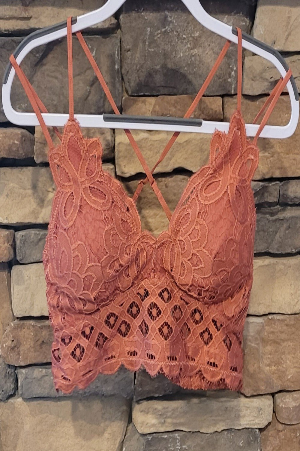 Padded Bralette in Marsala Plus Size by Anemone – Hometown