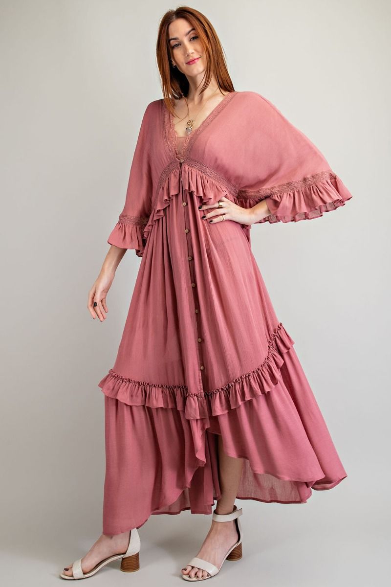 Easel Clothing Rayon Boho Maxi Dress Hometown Heritage Boutique Easel Clothing Rayon Boho Maxi Dress Hometown Heritage Boutique