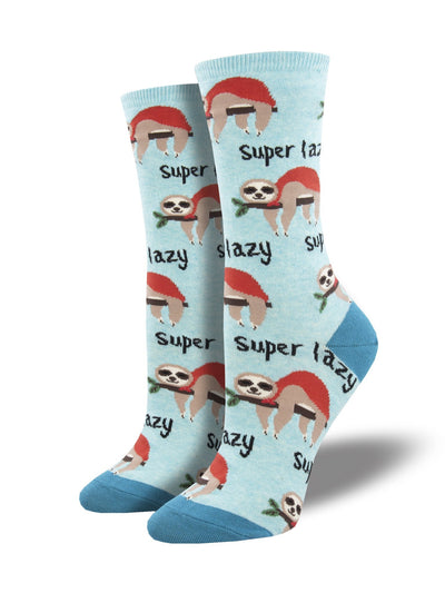 Super Lazy Sloth Socks for Women by Socksmith