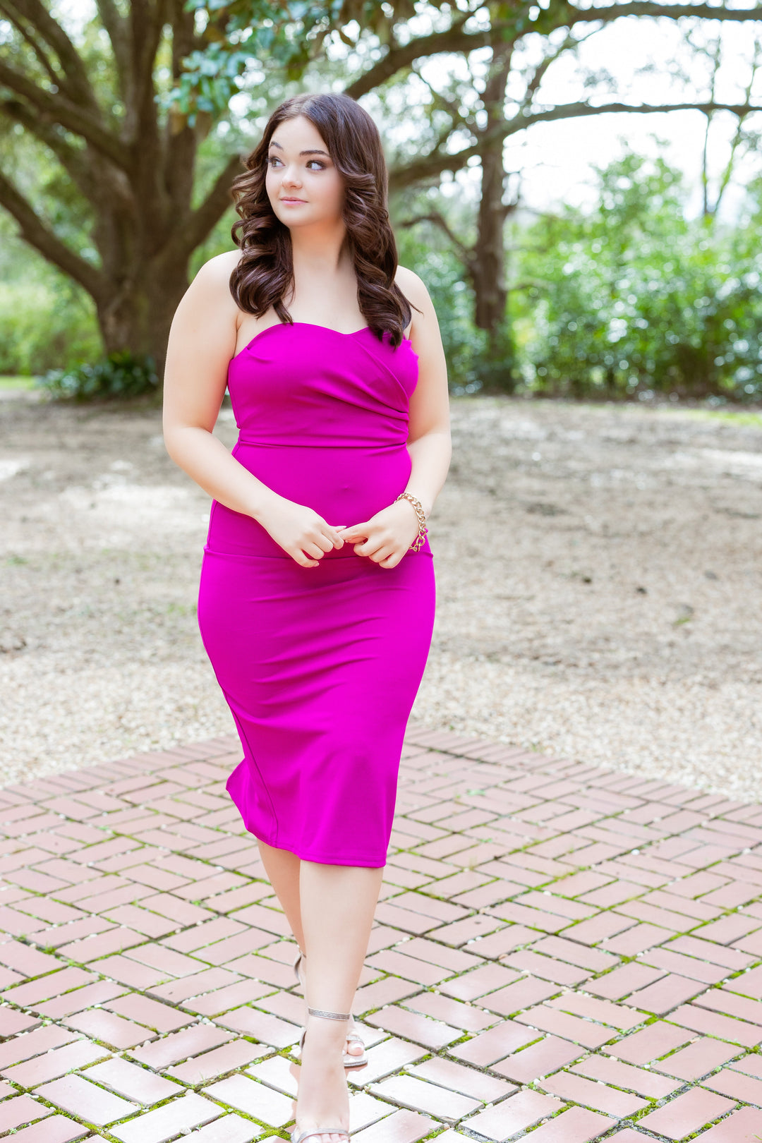she and sky midi dress Berry Strapless by + Collection M Size:S / 36-37 Sleeve Fabric Content Leopard-print dress with ruched type:Denim