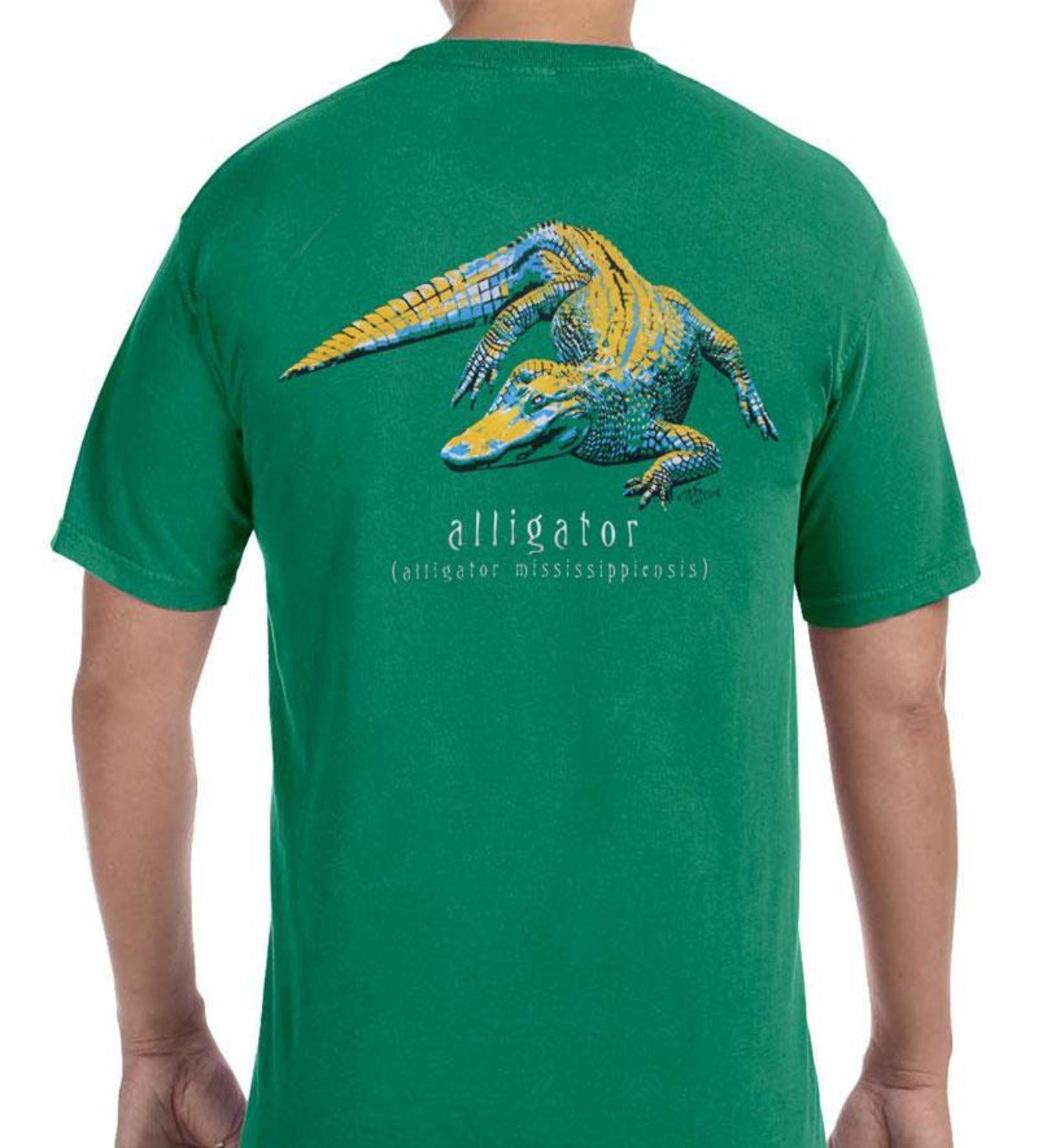 Alligator - Short Sleeve T-Shirt by Phins Apparel