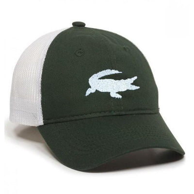 Alligator Trucker Hat by Phins Apparel