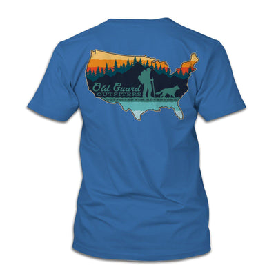 American Hiker Short Sleeve T-Shirt by Old Guard Outfitters
