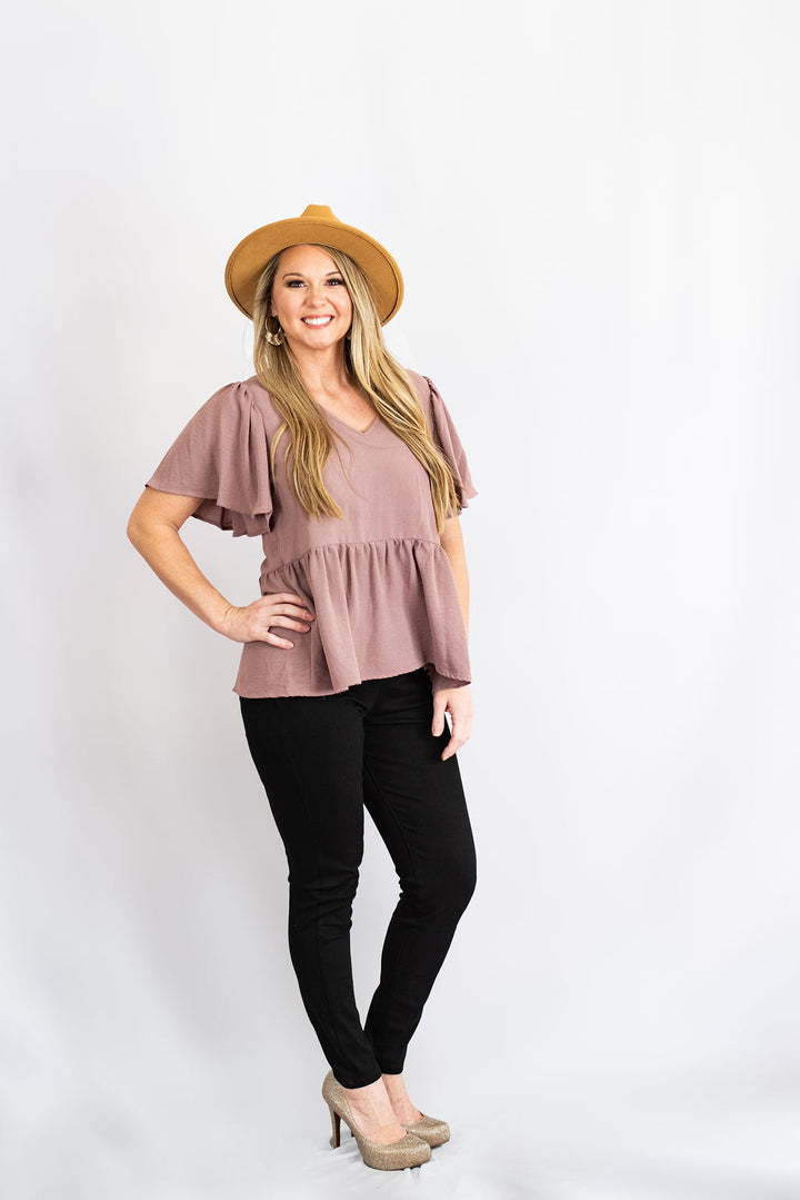 entro peplum top