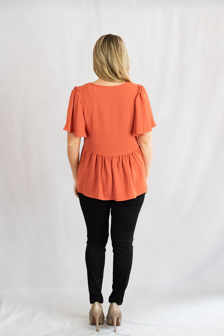 entro peplum top