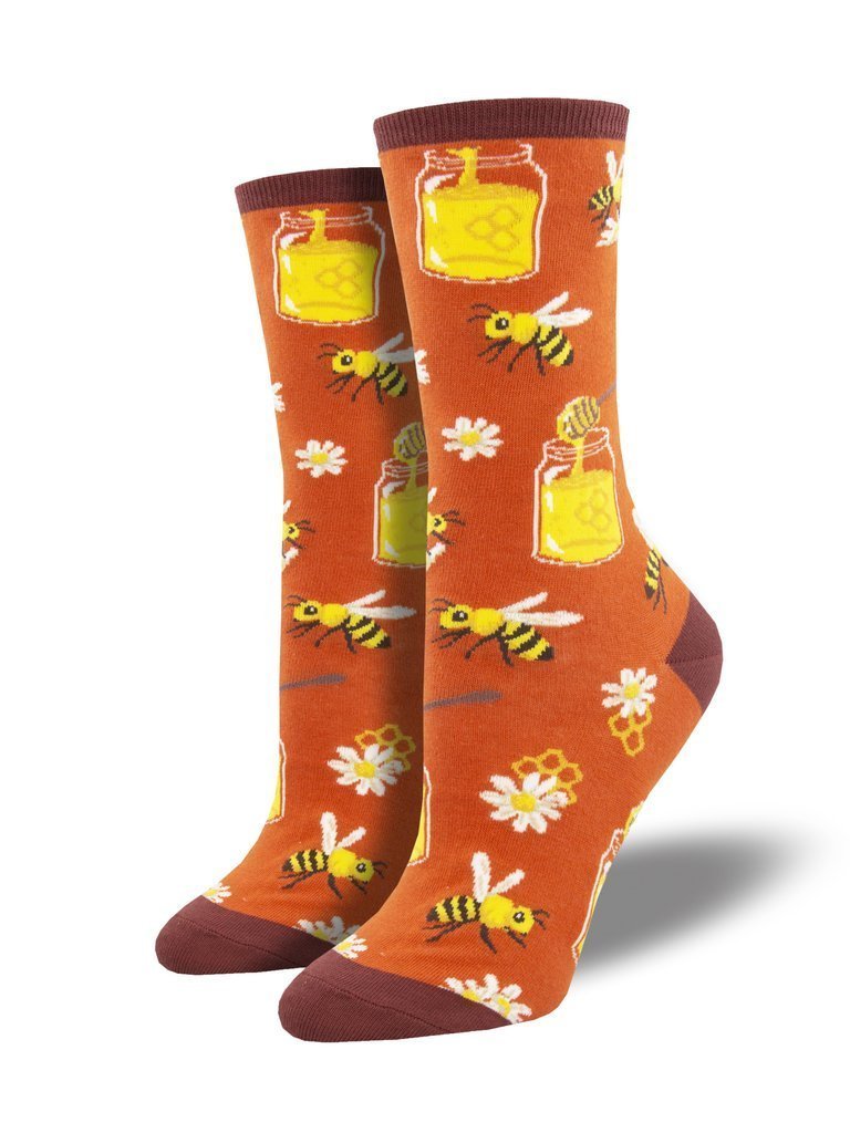 Bee My Honey Socks for Women by Socksmith