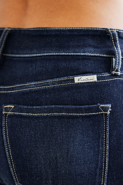 Bennie High Rise Dark Wash Skinny Jeans by KanCan USA
