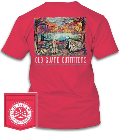 Campout - Short Sleeve T-Shirt by Old Guard Outfitters