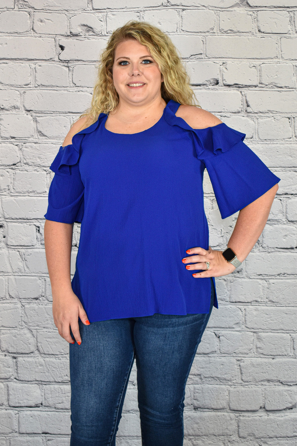 Umgee Plus Size Cold Shoulder Tunic Top – Hometown Heritage Boutique