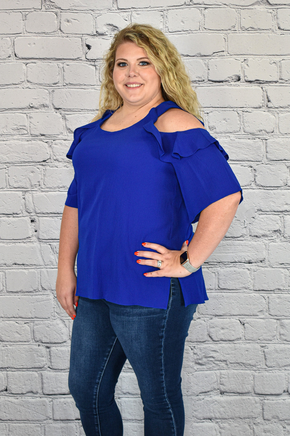 cold shoulder tunic top