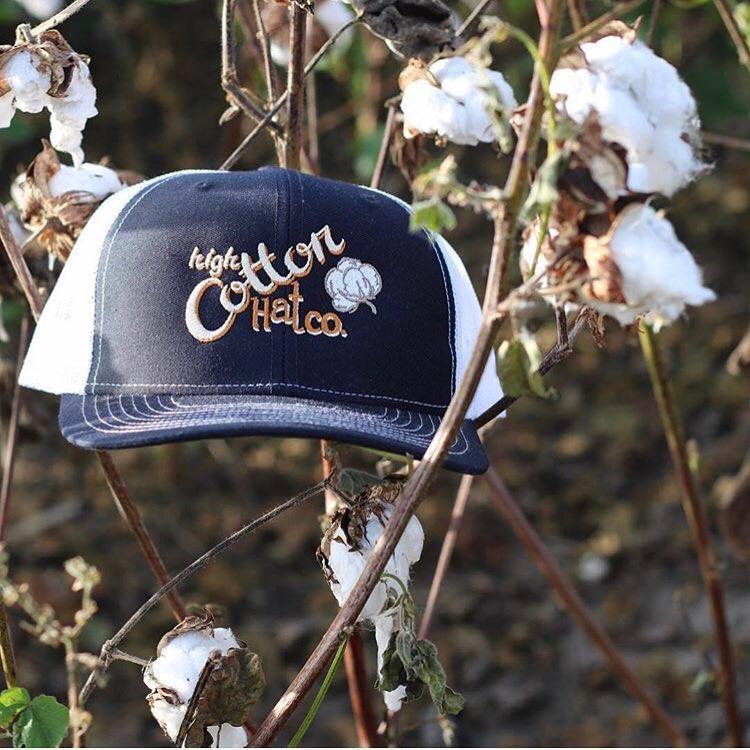 Cotton Gin Trucker Hat by High Cotton Hats Co