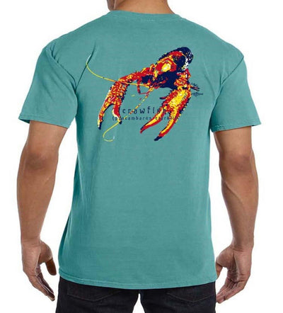 Crawfish - Short Sleeve T-Shirt by Phins Apparel