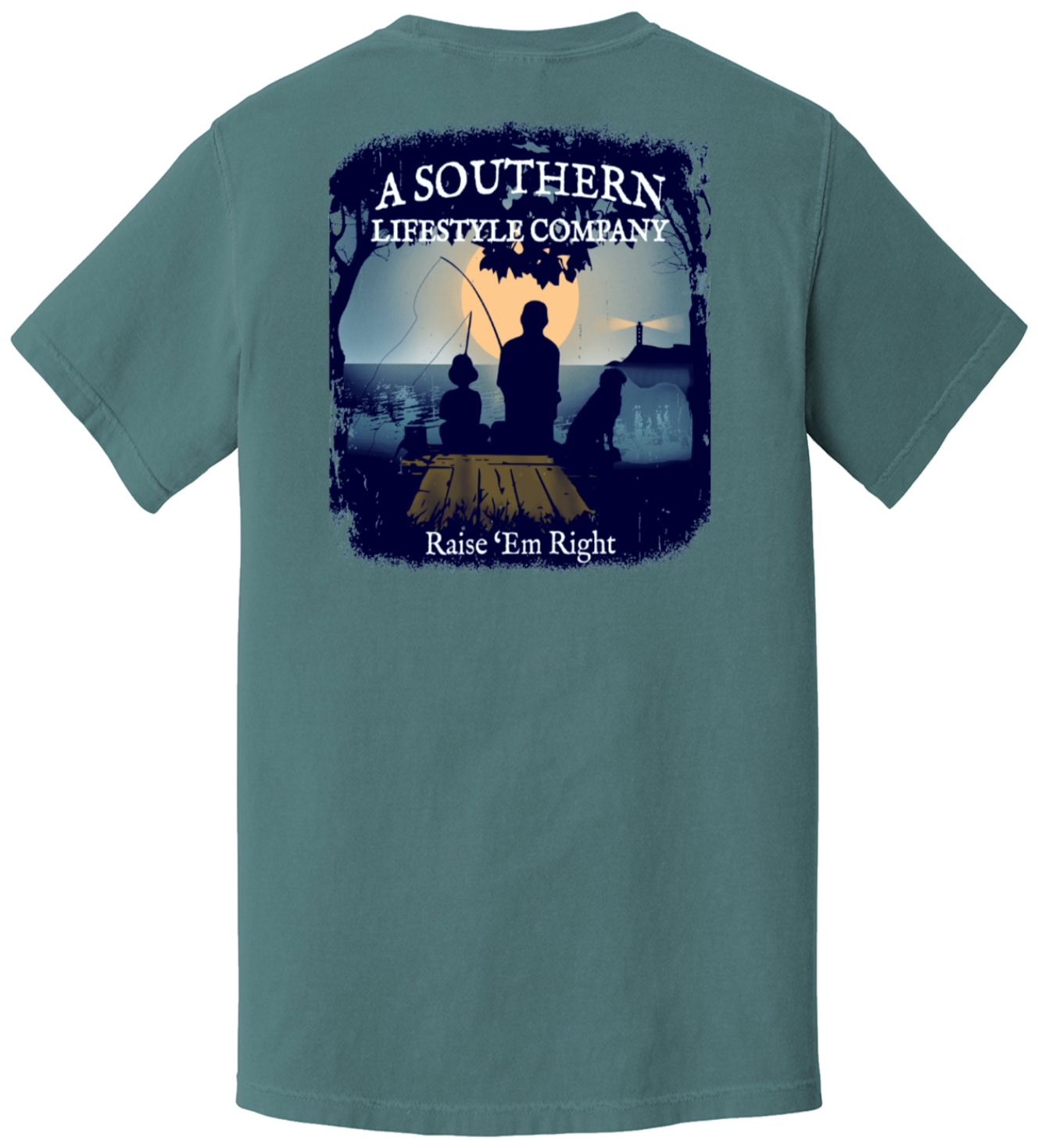 Dock Sitting Short Sleeve Tee A Southern Lifestyle Co