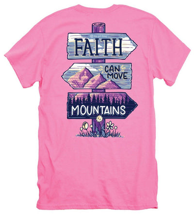 Faith Can Move Mountains - Short Sleeve T-Shirt (Youth) by Itsa A Girl Thing