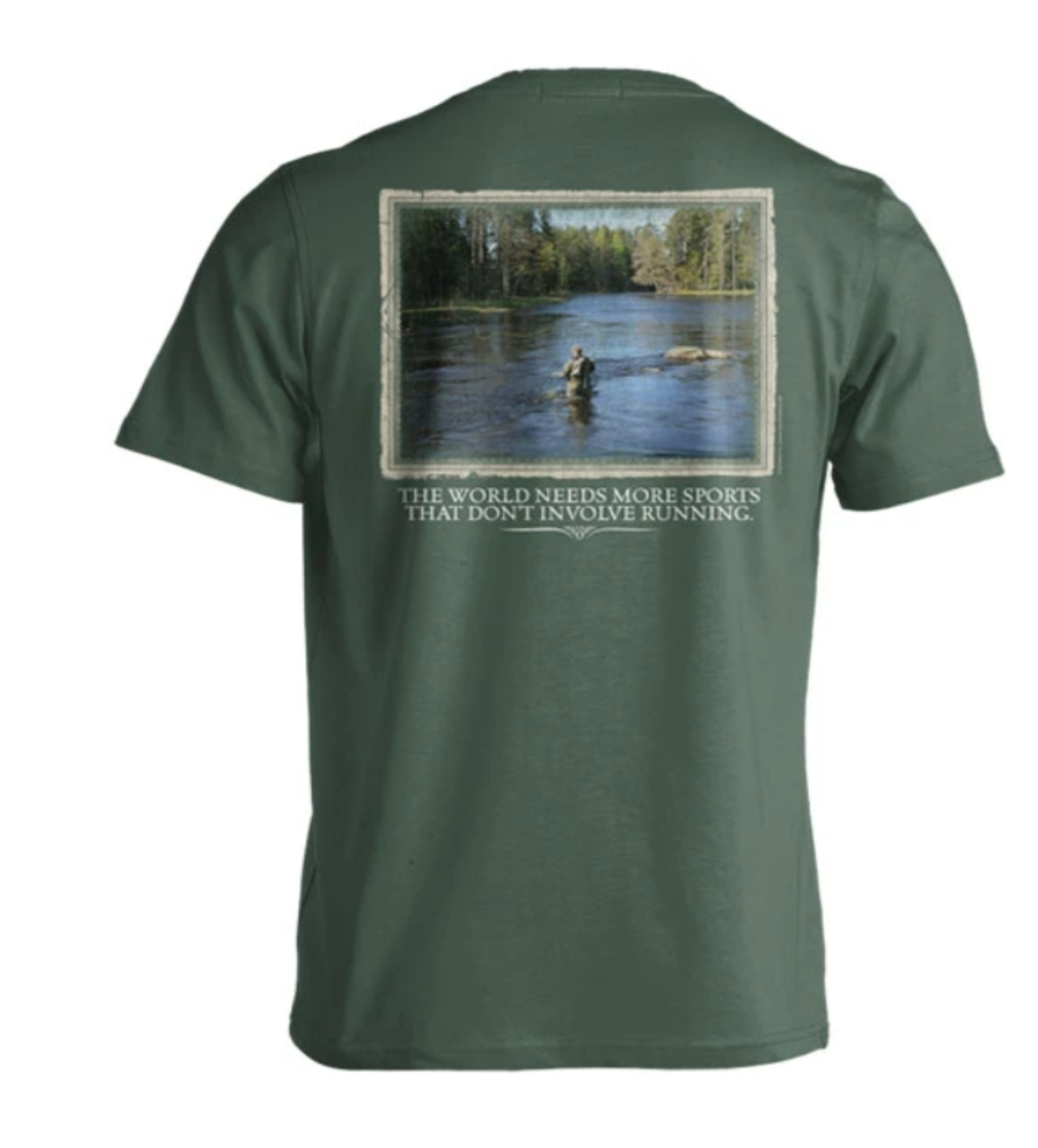 Fishing Sport - Short Sleeve T-Shirt by Off The Map