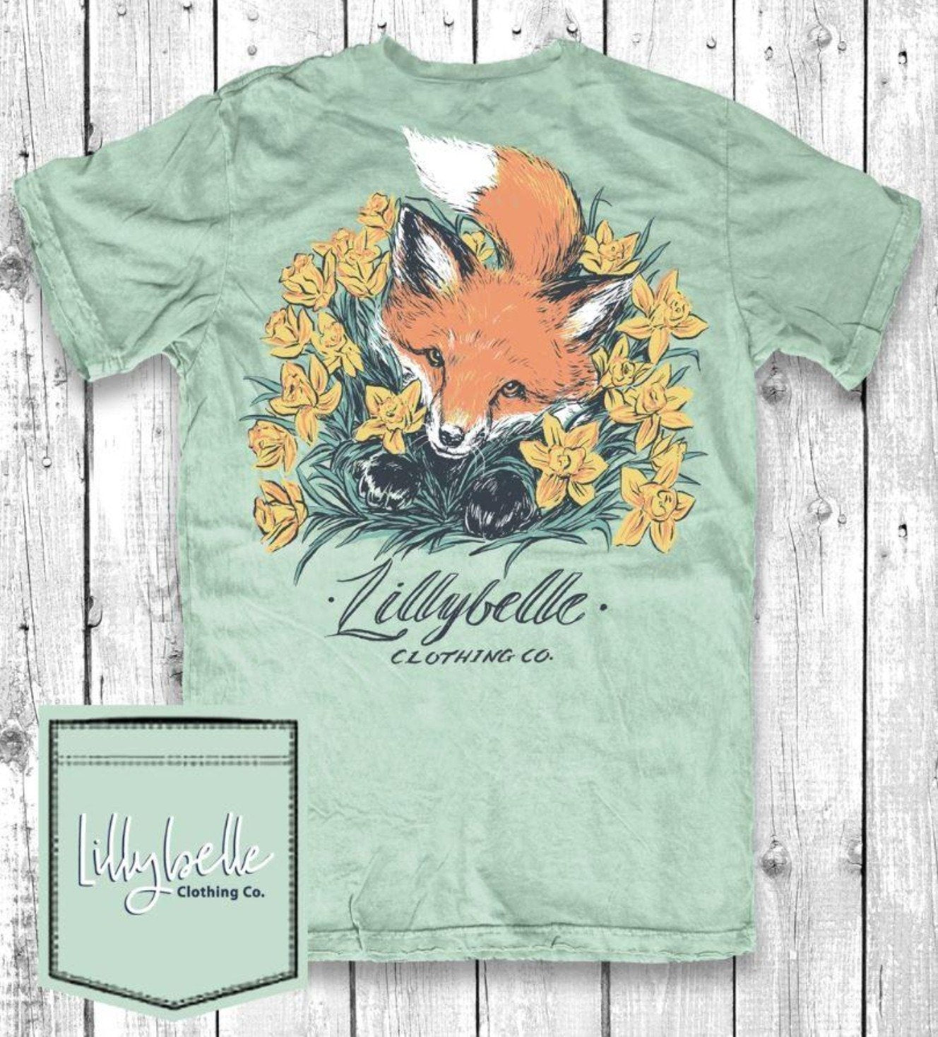 Foxy - Short Sleeve T-Shirt (Youth) by Lillybelle