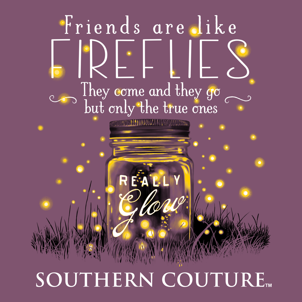 Friends Like Fire Flies - Long Sleeve T-Shirt by Southern Couture