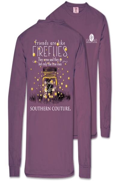 Friends Like Fire Flies - Long Sleeve T-Shirt by Southern Couture