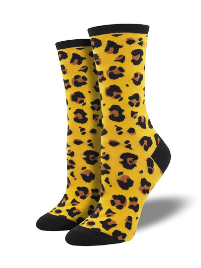 Leopard Print Socks for Women by Socksmith