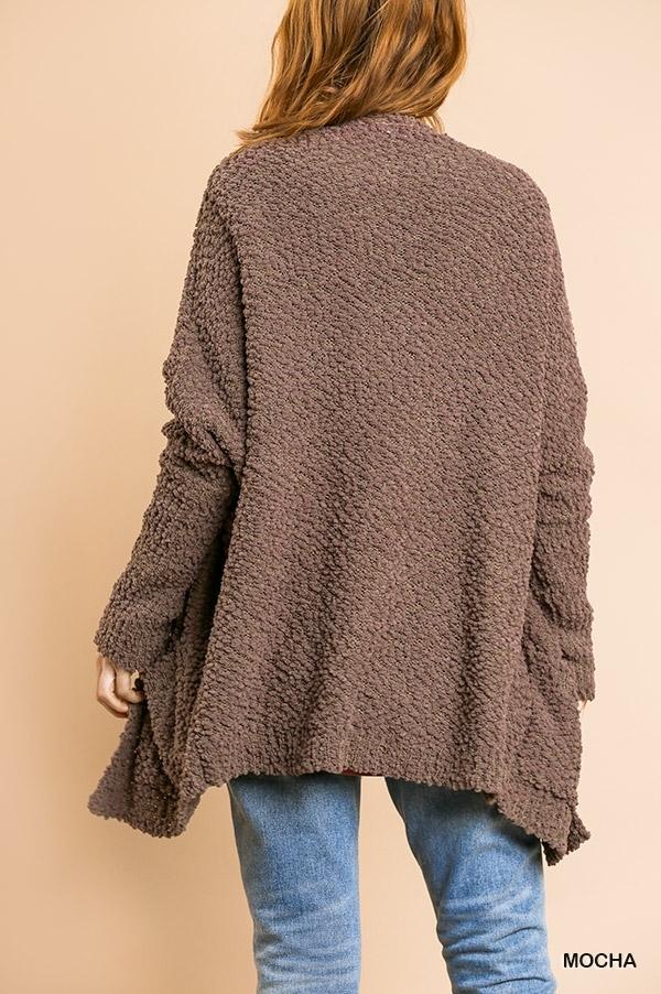 Long Sleeve, Open-Front Cardigan by Umgee USA