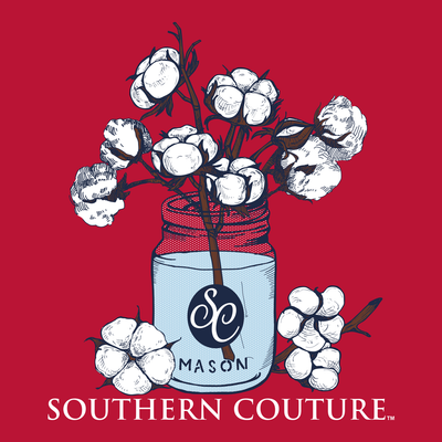 Mason Jar - Short Sleeve T-Shirt by Southern Couture