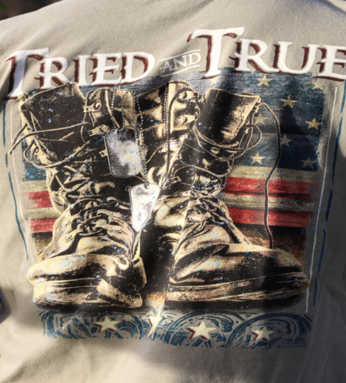 Military Boots - Short Sleeve T-Shirt by Tried and True Clothing