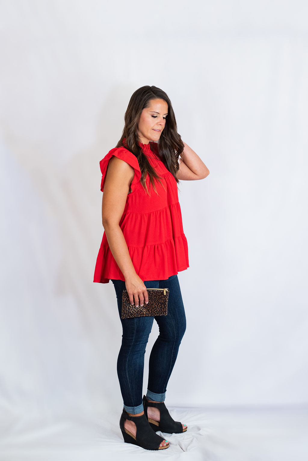 entro peplum top