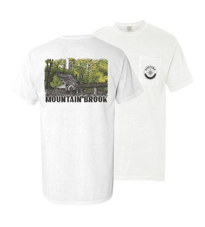 Mountain Brook, AL The Old Mill T-Shirt by Hometown Heritage