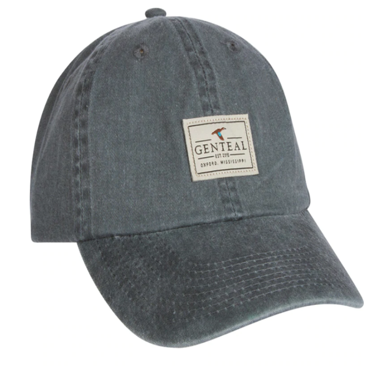 Navy Patch Hat by GenTeal Apparel