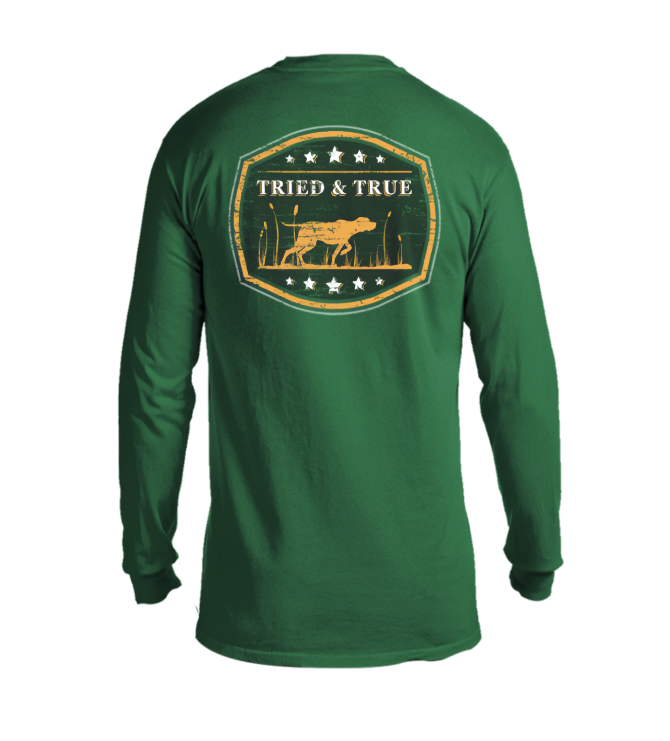 Pointer Badge - Long Sleeve T-Shirt by Tried and True Clothing