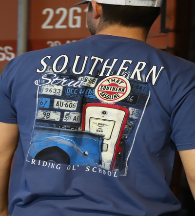 Riding Ol' School - Short Sleeve T-Shirt by Southern Strut