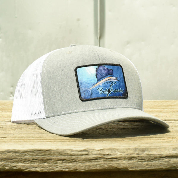 Sailfish Patch Hat | East Coast Waterfowl Fishing Trucker Hats