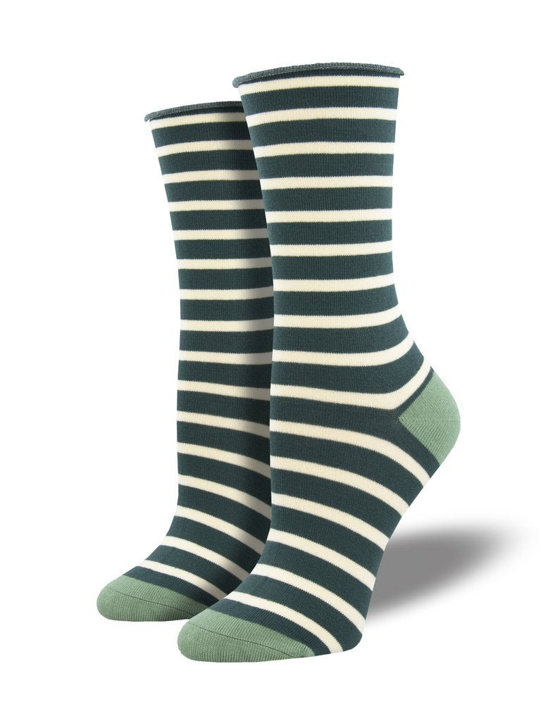 Sailor Stripe Bamboo Socks for Women by Socksmith