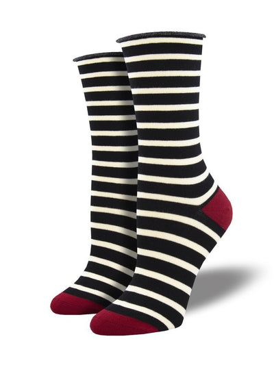 Sailor Stripe Bamboo Socks for Women by Socksmith