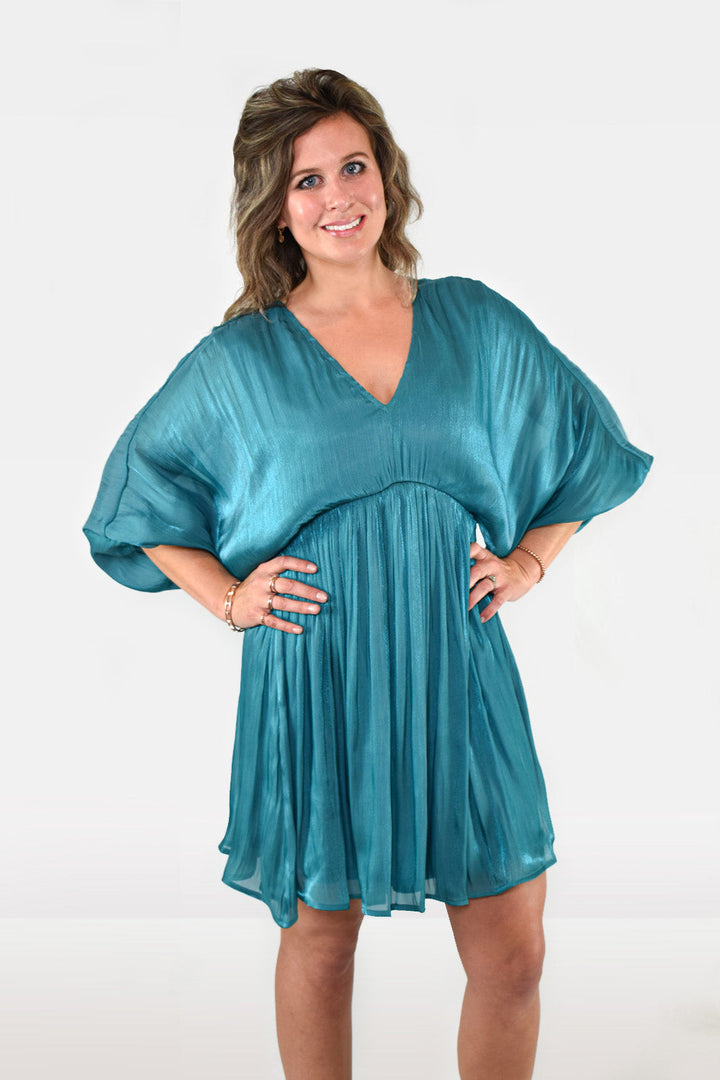 Jodifl Clothing Satin Dolman Sleeve Emerald Mini Dress – Hometown Heritage Boutique Jodifl Clothing Satin Dolman Sleeve Emerald Mini Dress – Hometown Heritage Boutique