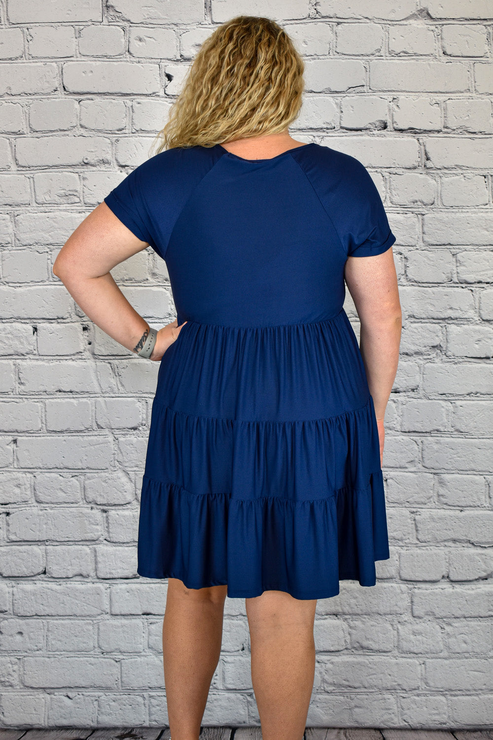 Elegant Umgee Babydoll Dress in Plus