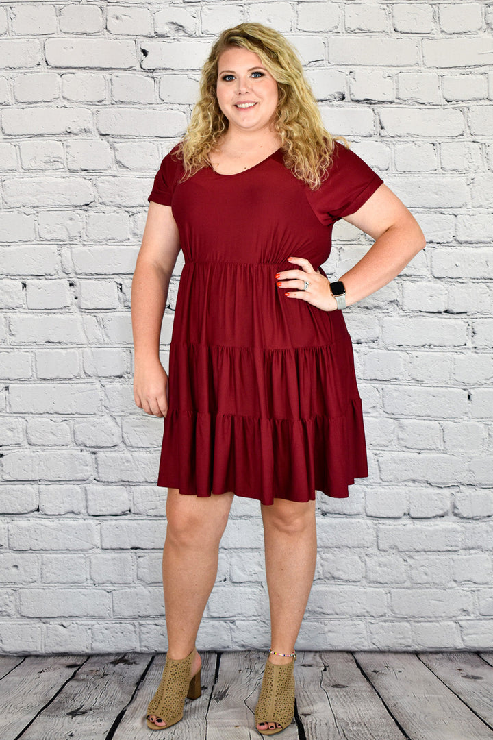 Elegant Umgee Babydoll Dress in Plus | Hometown Heritage Hometown Heritage Boutique Elegant Umgee Babydoll Dress in Plus | Hometown Heritage Hometown Heritage Boutique