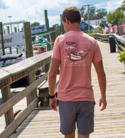 Shrimp Boat - Short Sleeve T-Shirt by Topwater