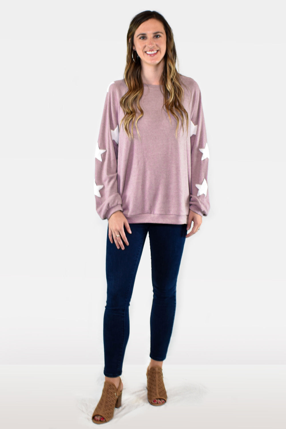 Stargaze Pullover Knit Top by Easel Clothing