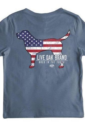 State Dog USA- Short Sleeve T-Shirt (Youth) by Live Oak Brand
