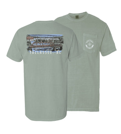 Tallassee, AL Thurlow Dam T-Shirt by Hometown Heritage