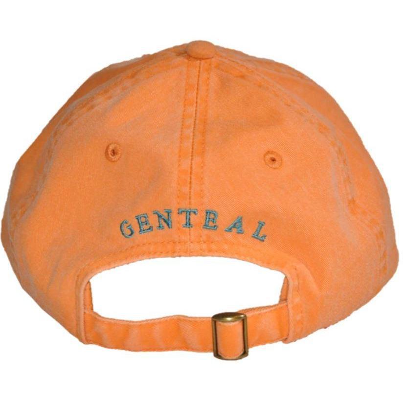 Tangerine Logo Hat by GenTeal Apparel