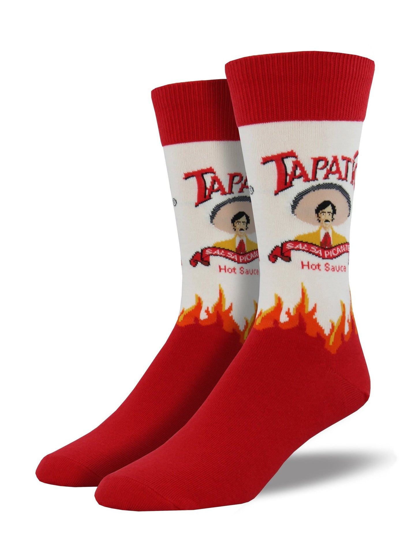 Tapatio Hot Sauce Socks for Men by Socksmith