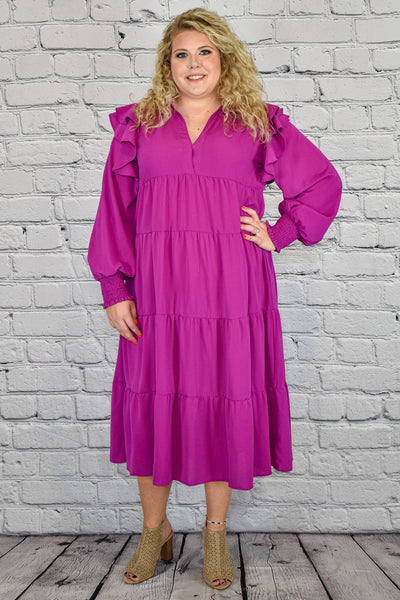 Umgee Dress Boutique  Umgee Linen Babydoll Dress in Plus Size