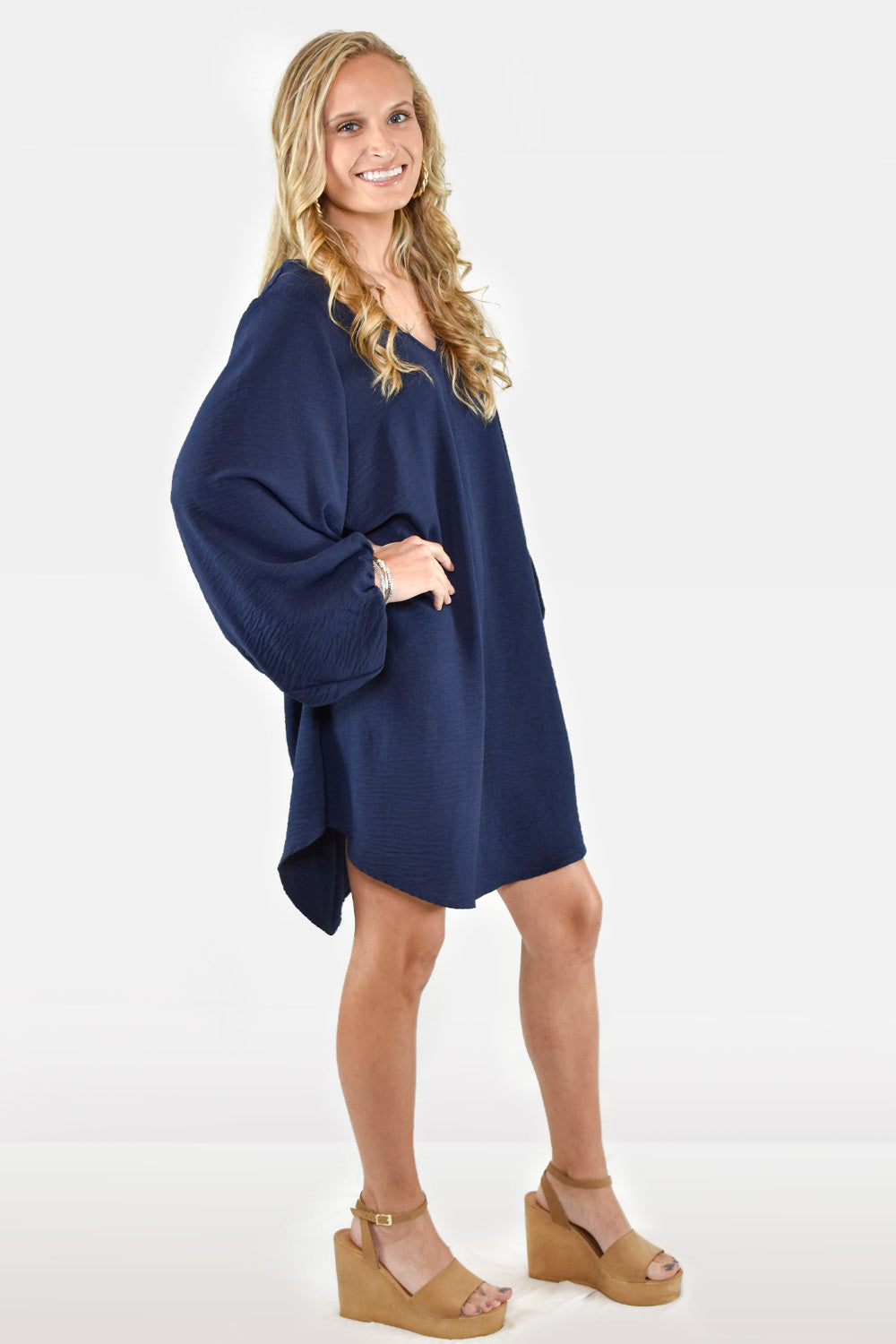 blue dress for baby girl Jodifl Cutout Maxi – The House of Threads main image 1